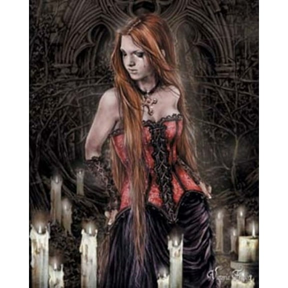 Red Basque Poster by Victoria Frances (16 x 20)