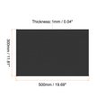 thumbnail image 2 of Uxcell 12" x 20" x 0.04" Magnetic Dry Erase Board Blackboard Sticker Flexible, Black 2 Roll, 2 of 6