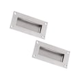 thumbnail image 1 of TABLETREANDS 2Ud Manija Empotrada Invisible Para Puertas De Cocina En Aluminio Plateado Con Fácil Instalación, 1 of 7