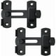 thumbnail image 1 of Sliding Door Latch Door Lock Toggle Latch Buckle Lock Bolt with Screws for Door, Window, Closet and Garden, Stainless Steel Matte Black Finish, 2 Pcs, 1 of 5