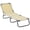 Beige, variant on Foldable Outdoor Chaise Lounge Chair, 5-Level Reclining Camping Tanning Chair with Strong OxFabric for Beach, Yard, Patio, Pool, Beige