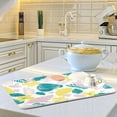 thumbnail image 6 of Colorful Tropical Leaves Dish Drying Mat Microfiber Drying Pad for Kitchen Counter Absorbent Mat Drying Pad Sink Mat 18 x 24 Inch Home Decor, 6 of 7