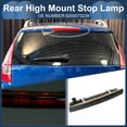 thumbnail image 3 of Luz de freno LED de tercer nivel única para Renault Megane Mk2 2002-2009, carcasa negra de plástico impermeable, 3 of 7