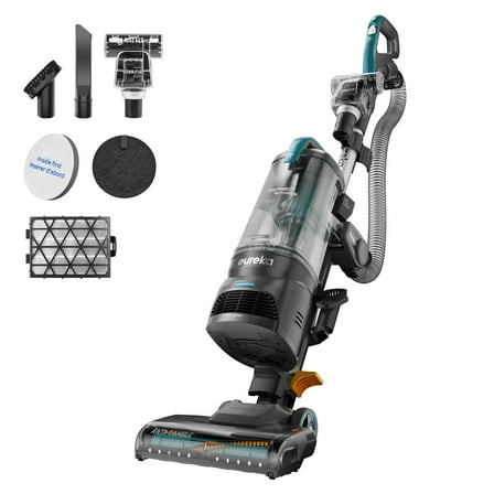 Eureka FlexReach Upright Vacuum Cleaner with HEPA Filtration and Floor Sense Technology