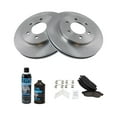 thumbnail image 2 of TRQ Premium Posi Ceramic Brake Pad & Rotor Kit 6 Lug Front w/Chemicals BKA17116 Fits select: 2004-2008 FORD F150, 2006-2008 LINCOLN MARK LT, 2 of 5