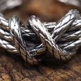 thumbnail image 7 of Hyasfey Open Ring Python Texture Adjustable Smooth Alloy Good Detail Individual Finger Ring Party Club Snake Knuckle Ring Couple Jewelry, 7 of 7