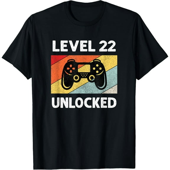 22nd Birthday Shirts | 22 Year Old Mens T-ShirtMen and women, Black T-shirt, size: Extra large S-4XL