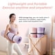 thumbnail image 5 of Tapete de Yoga Gruesa de 20 Mm de Alta Densidad NBR, Tapetes de Ejercicio de Pilates de Espuma de 76 "de Largo, Rosa con Bolsa, 5 of 8