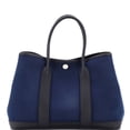 thumbnail image 1 of Pre-Owned Garden Party Tote Toile and Leather 30 By Rebag, 1 of 9