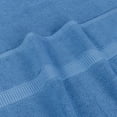 thumbnail image 4 of Luxurious Jumbo Bath Sheet 2 Piece, 600 GSM, 35 by 70 Inches, 100% Ring Spun Cotton, Highly Absorbent and Quick Dry Extra Large Bath Towel, Super Soft Towel, Electric Blue, 4 of 5