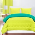 thumbnail image 2 of Crayola Blue Green and Granny Smith Apple Reversible Comforter Set, 2 of 5
