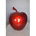 thumbnail image 5 of Big Red Apple Made of Resin Statue Size: 15" x 15" x 17"H, 5 of 11
