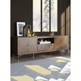thumbnail image 2 of American solid wood TV cabinet light luxury modern simple small living room furniture tea table TV cabinet combination My Lux Decor Round, 2 of 8