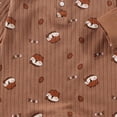 thumbnail image 6 of CAUYDY Boys Clothes for Baby Newborn Sleepers 3 6 9 12 18 24 Months Preemie Long Sleeve Romper Infant Boy Pajamas Fall Winter Toddler Bodysuit Brown for Sizes 0-3 Months, 6 of 7