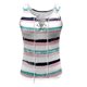 thumbnail image 4 of Camiseta sin mangas con estampado de moda para mujer, blusa con cuello en V, camisetas informales Pompotops lopia999919, 4 of 4