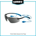 thumbnail image 5 of (4 pack) HART Tinted Outdoor Safety Eye Glasses and Ear Protection Kit, Personal Protection Equipment, 5 of 8