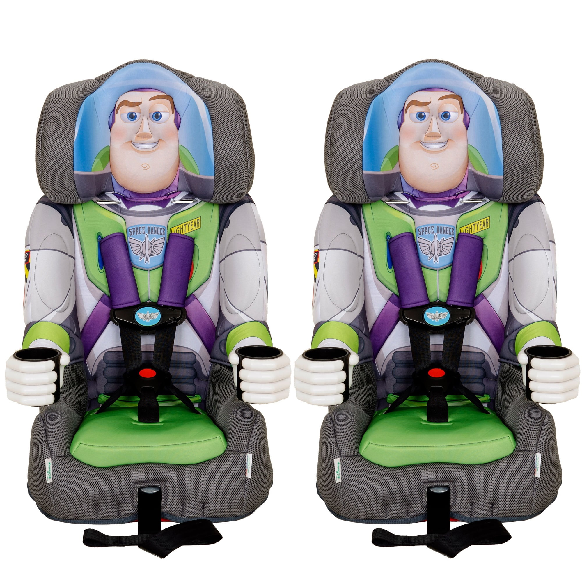 KidsEmbrace Disney Buzz Lightyear Combination Harness Booster Car Seat 2 Pack Walmart