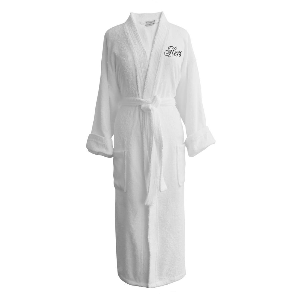 Luxor Linens Monogrammed Terry Cloth Bathrobes Luxurious, Soft, Plush