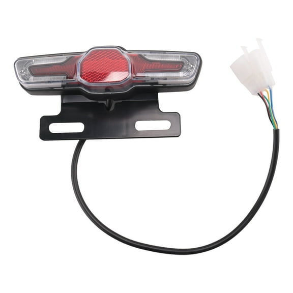 Electric Bike 5 Led Rear Light Electric Bicycle E-bike Light,1x electric bicycle taillight,red
