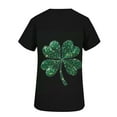thumbnail image 5 of Kctiaxy Womens Scrubs Fashionable Print Graphic Women's St Patrick's Day Shirts Casual Short Sleeve Blouses for Women with Pockets, 5 of 6