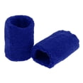 thumbnail image 2 of 1 par de pulseras deportivas unisex para baloncesto. azul profundo, 2 of 8