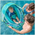thumbnail image 3 of Flotador para piscina para bebé SwimWays Spring Float con toldo, 9-24 meses, 3 of 6
