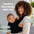 thumbnail image 6 of WeeSprout Baby Wraps Carrier - Perfect Child Sling for Newborn & Infant, Enhances Bonding, 6 of 9