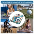 thumbnail image 6 of Yuyamidu Boho Mandala Flower Workout Golf Towel Boho Flowers Golf Ball Cleaning Towels Absorbent Coral Velvet Towel Golf Accessories, 6 of 7