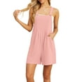 thumbnail image 3 of Cueply Rompers for Women Short Overalls Casual Summer Adjustable Strap Shorts Jumpsuit with Pockets, 3 of 7
