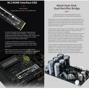 Gustard S26 Music Server,Ultra-Low Latency Audio Processing System,Supports Airplay/UpnP/Roon,Silver