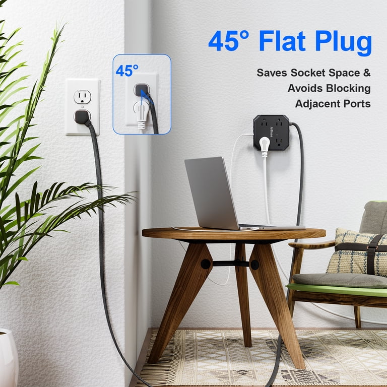 JcBlaon 12-in-1 Power Strip with USB Charging Ports photo 6