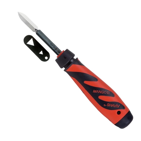 Set C Shaviv "The Scraper" Includes Mango Ii Handle Blade Holder 'C', Blade C42 Shaviv 90062