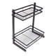 thumbnail image 1 of Estante para condimentos, estante para especias, estante de almacenamiento de especias negro simple, estante de almacenamiento de especias de cocina de calidad superior, 1 of 12