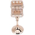 thumbnail image 4 of Candlestick,Retro Square Candlestick Electroplate Candle Stand Home Decoration Exquisite Design, 4 of 8