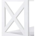 thumbnail image 5 of XiHuaZhaoChen 3-Tier Storage Shelf TV Stand - Sturdy Television Stand , Space-Saving Entertainment Center with Ample Storage for Living Room,Bedroom, White, 5 of 10