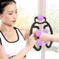 thumbnail image 2 of Roller Massager Manual Leg Muscle Deep Tissue Facsia Pain Relieve After Workout Exercise Self Massager, 2 of 9