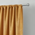 thumbnail image 3 of Mainstays Shimmer Rod Pocket 99% Blackout Curtains, Set of 2, Brown Butter, 37" W x 84" L, 3 of 5