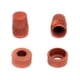 thumbnail image 1 of Tapon y Cubierta para Valvula/Porta Anforja Bling Bling Naranja Mate 2pzas M, 1 of 2