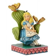 Jim Shore Disney Traditions Alice In Wonderland Curiouser and Curiouser #6001272