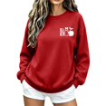 thumbnail image 6 of Jsaierl Women's Halloween Sweatshirts Spooky Print Pullovers Fall Loose Fit Round Neck Long Sleeve Sweater Tops Halloween Costumes, Sizes S-2XL, 6 of 7