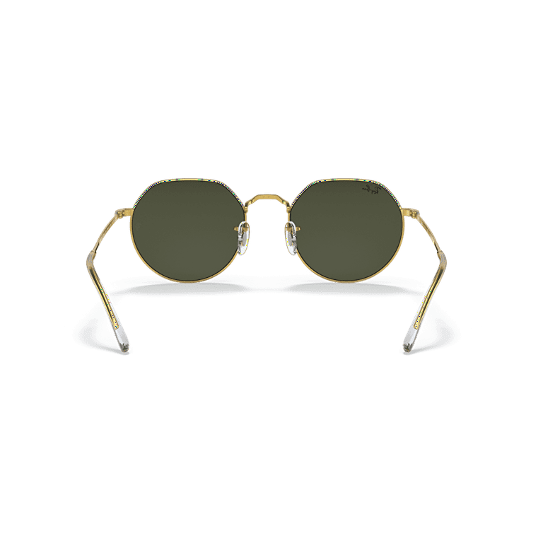 【極美品】Ray-Ban RB3565-919631 G Ray Ban Unisex Sunglasses, Jack Series, Polished Gold Metal