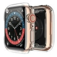 thumbnail image 4 of SOLOLUP (1/3Pack) Screen Protector Cover for Apple Watch Case 44mm 40mm 38mm 42mm 45mm 41mm Soft Elastic PC Shockproof Ultra-Thin TPU Bumper Over all Protective  for iWatch Series 8 7 SE 6 5 4 3 2 1, 4 of 10