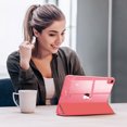 thumbnail image 5 of Fintie Slim Case for iPad (A16) 11th Generation 11 Inch (2025), iPad 10th Generation 10.9 Inch (2022), Shockproof Smart Protective Standing Cover with Clear Back Shell, Pink, 5 of 9