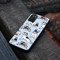 thumbnail image 4 of WIRESTER Shockproof Soft Rubber Cover Case for Samsung Galaxy A03S 4G LTE (Not 5G) 6.5" 2021, French Bulldog Funny Playful Postures On Light Blue Background, 4 of 5
