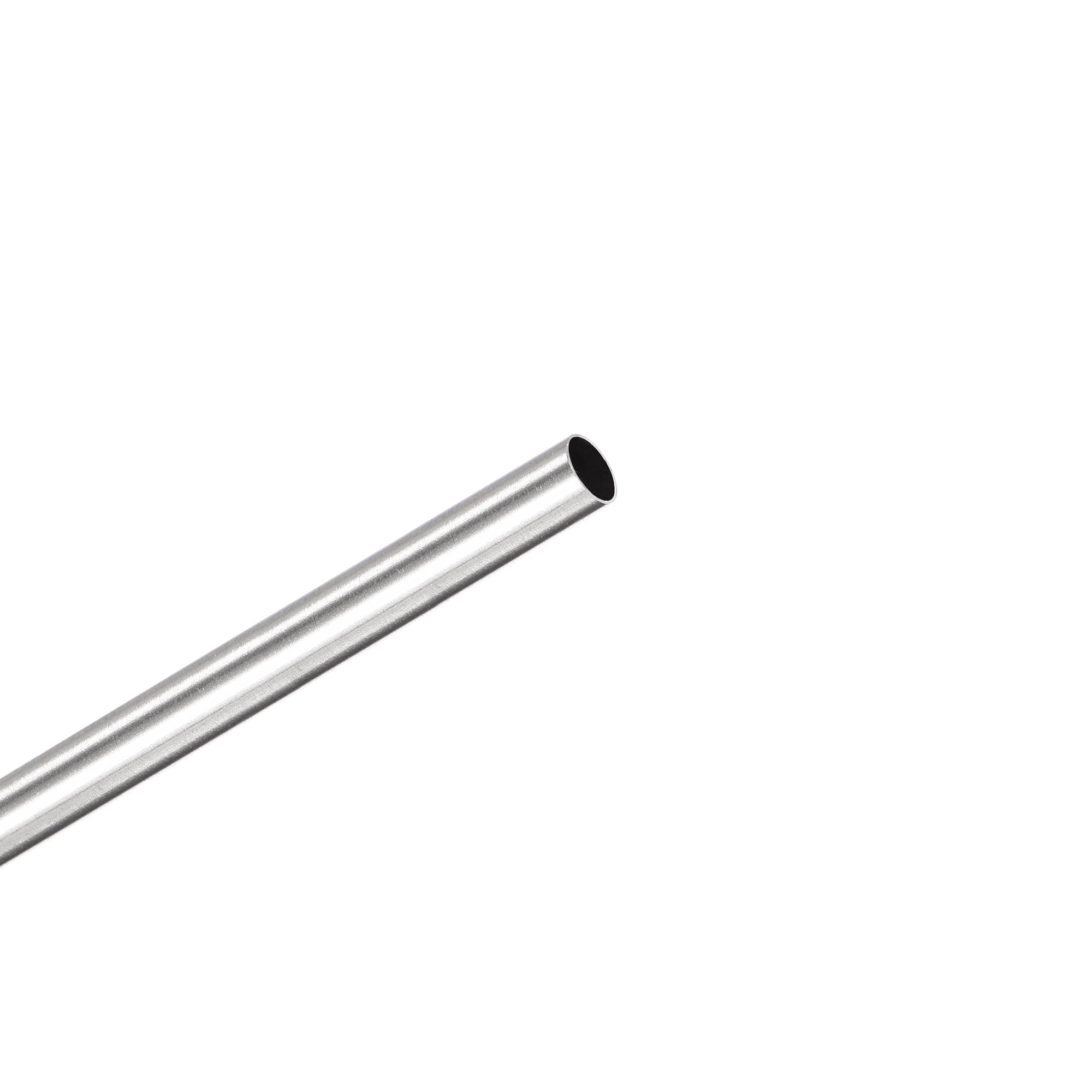 Unique Bargains 304 Stainless Steel Metal Tubing Seamless Straight Pipe Tubes 3mm x 0.2mm x 300mm
