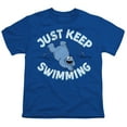 thumbnail image 2 of Sesame Street Cookie Monster Just Keep Jumping Kids T Shirt for Youth Boys and Girls, Royal, Large, 2 of 4