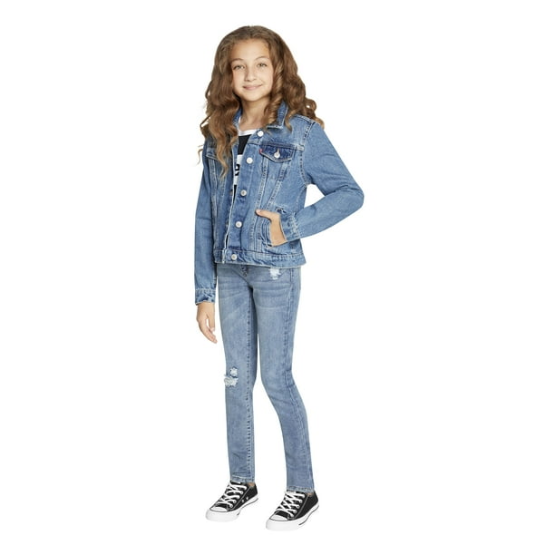 Levi girls sale denim jacket