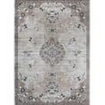 thumbnail image 3 of Beverly Rug Machine Washable Easy Cleaning Indoor Non-Slip Rugs Beige / Brown 6'7"x9', 3 of 9