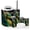Color 4, variant on Bathroom Accessory Set 6 Piece with Black Stained Glass Roses Gothic Dragon Magical Fantasy Toothbrush Holder, Soap Dispenser, Soap Dish, Trash Can with Lid, Toothbrush Cup, Toilet Brush Holder