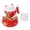 White, variant on Riousery Solar Powered Lucky Cat Waving Arm Fortune Figurine Decor for Home Car Dashboard Office Desktop Restaurant Cafe Wealth Welcoming Ornament 4.7 inches White